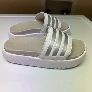 Adidas Women’s Adilette Platform Slide Sandal